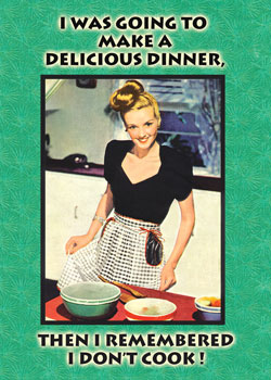 GC0094 - I was going to make a delicious dinner.  Then I remembered I don't cook!
