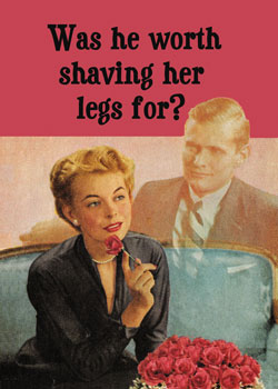 GC0138 - Was he worth shaving her legs for?
