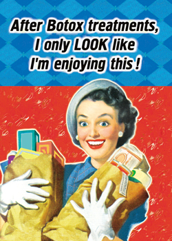 GC0226 - After Botox treatments, I only look like I'm enjoying this!