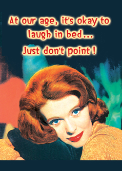 GC0645 - It's OK to laugh in bed... Just don't point!