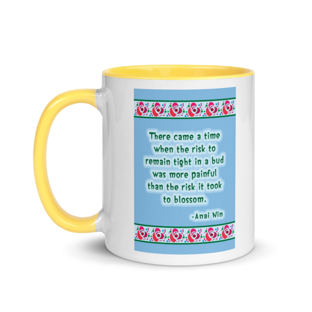 Mug with Color Inside - CQ2004 – Remain in Bud or Blossom - Image 11