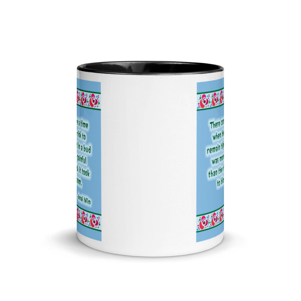 Mug with Color Inside - CQ2004 – Remain in Bud or Blossom - Image 3