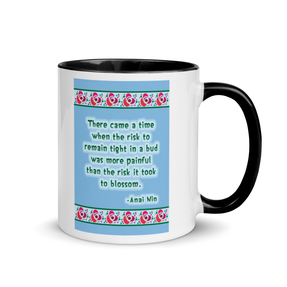 Mug with Color Inside - CQ2004 – Remain in Bud or Blossom - Image 2