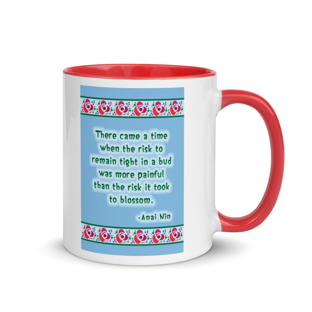 Mug with Color Inside - CQ2004 – Remain in Bud or Blossom - Image 5