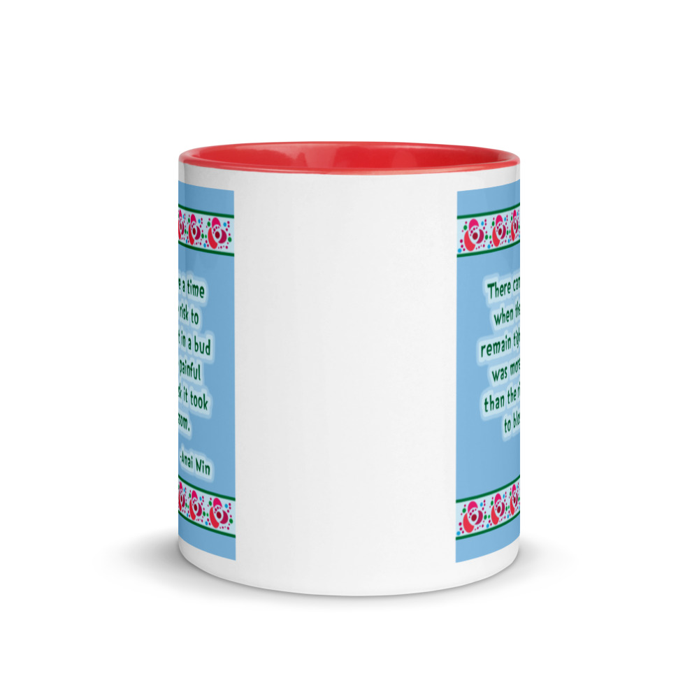 Mug with Color Inside - CQ2004 – Remain in Bud or Blossom - Image 6