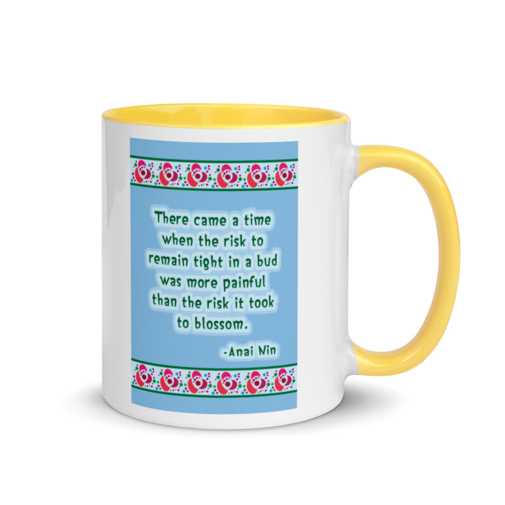 Mug with Color Inside - CQ2004 – Remain in Bud or Blossom - Image 10