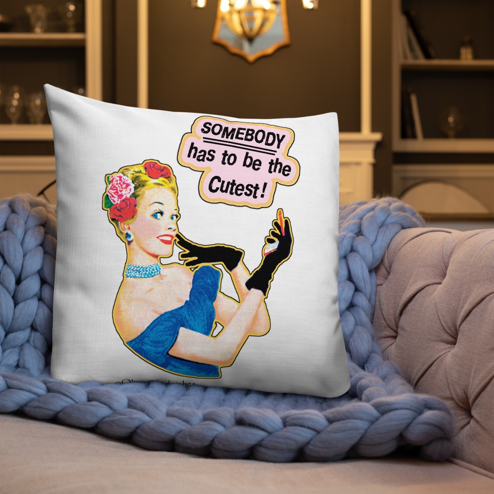 Throw Pillow - OS0679P - Somebody has to be the Cutest! - Image 7