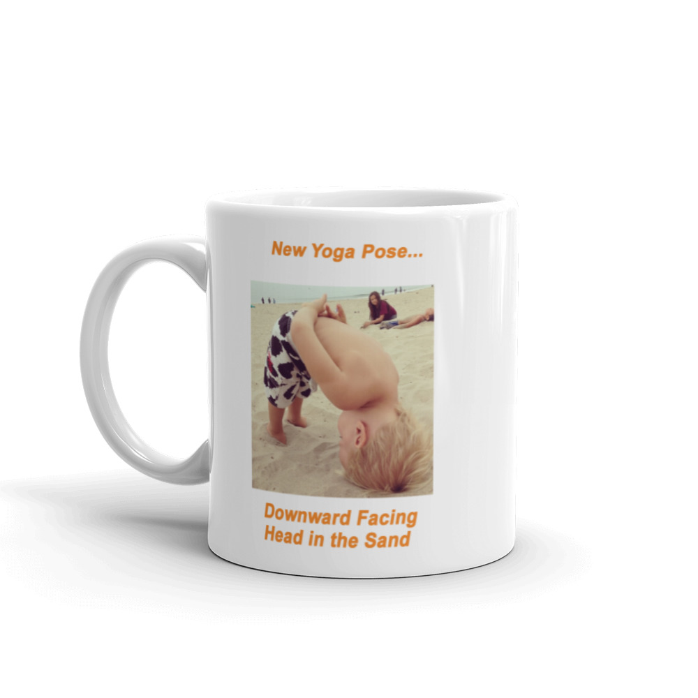 Mug 2103LS - Downward Facing Head in the Sand - Image 3