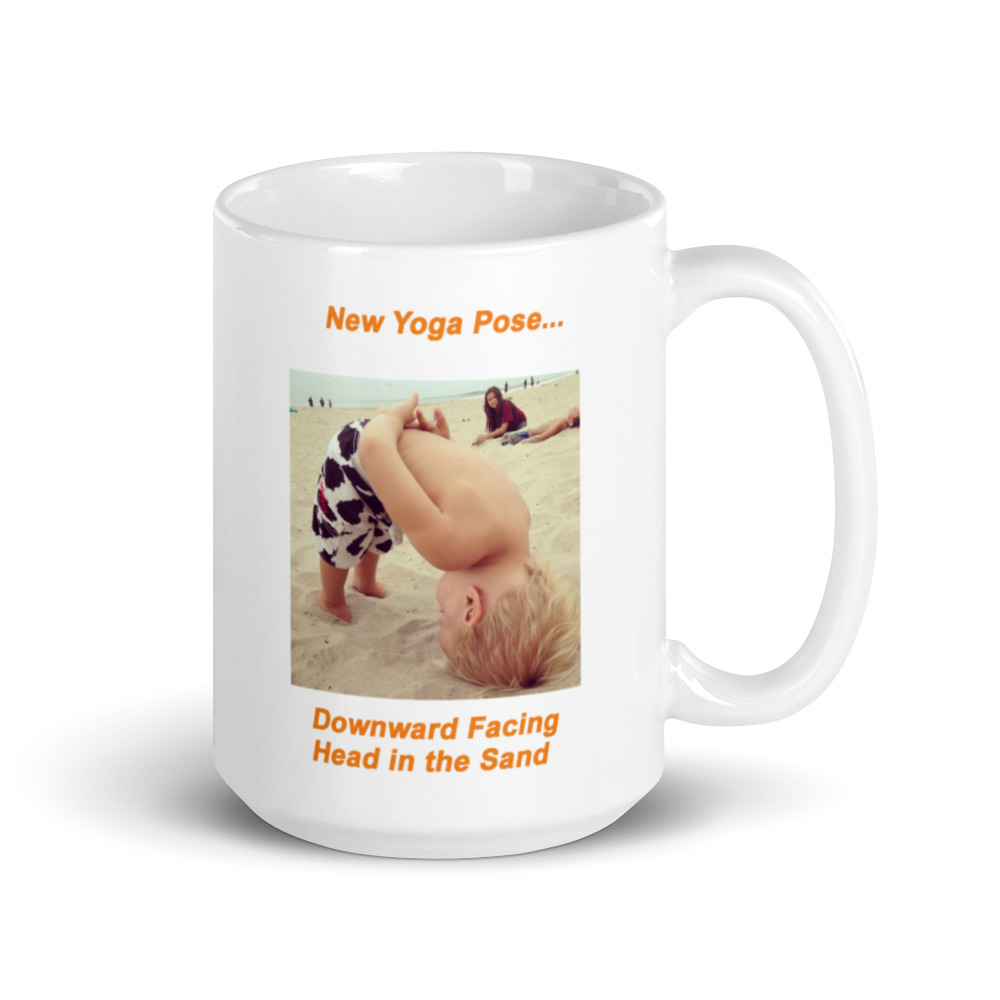 Mug 2103LS - Downward Facing Head in the Sand