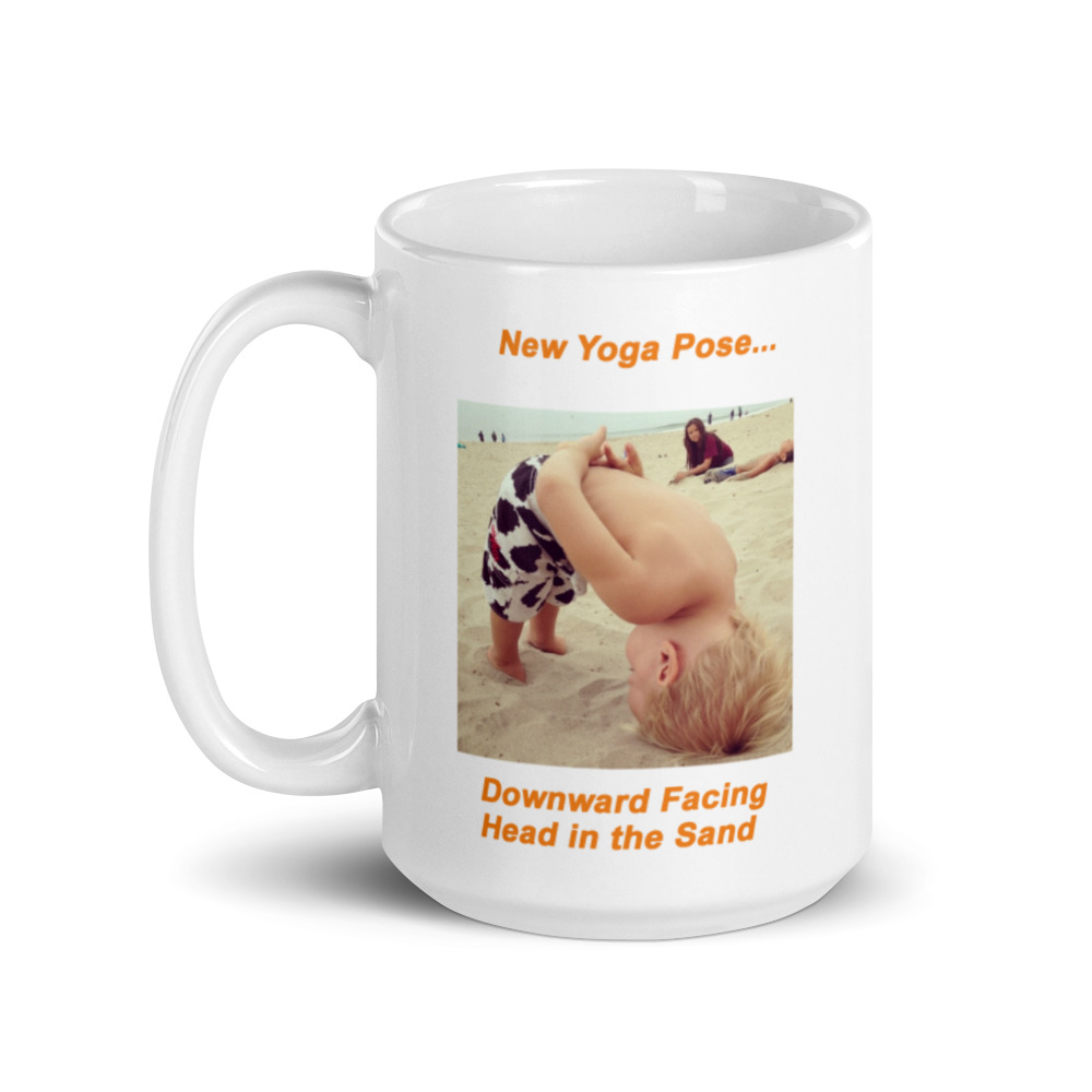 Mug 2103LS - Downward Facing Head in the Sand - Image 4